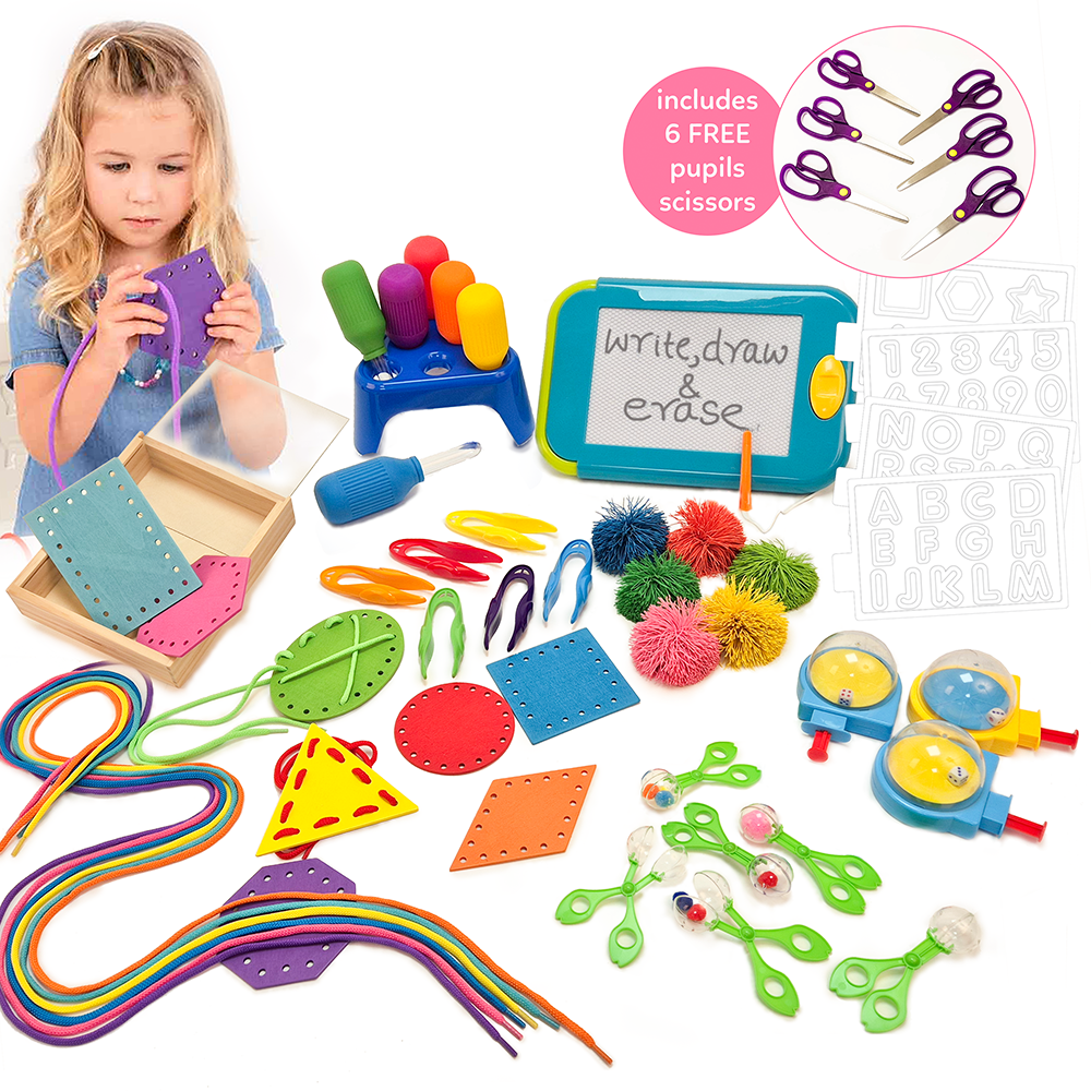 EALRY YEARS FINE MOTOR SKILLS KIT FOR CHILDREN WITH SEN BY EDUK8