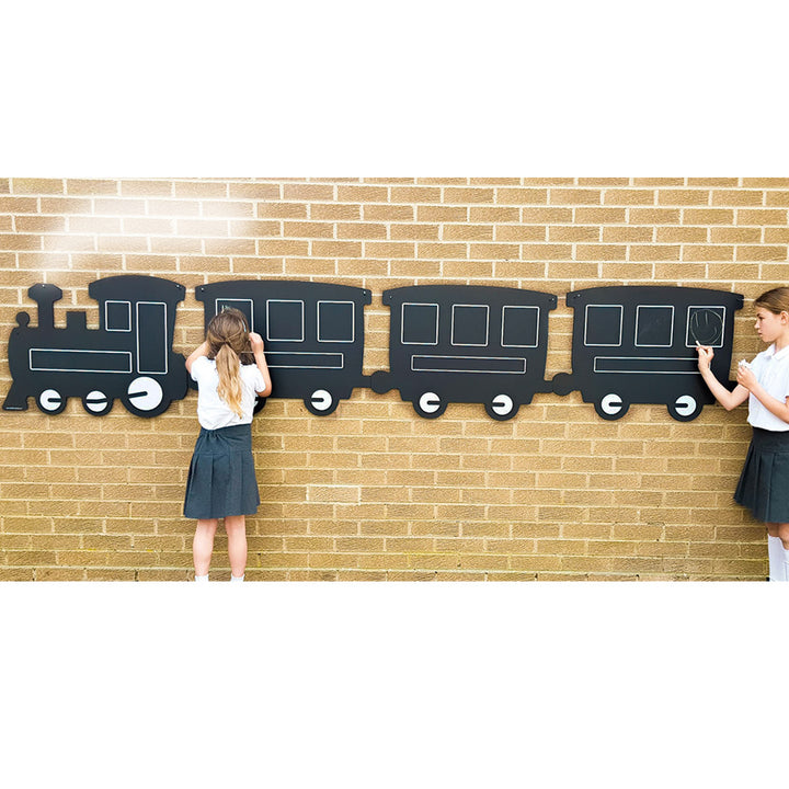 Giant Outdoor Train Chalkboard