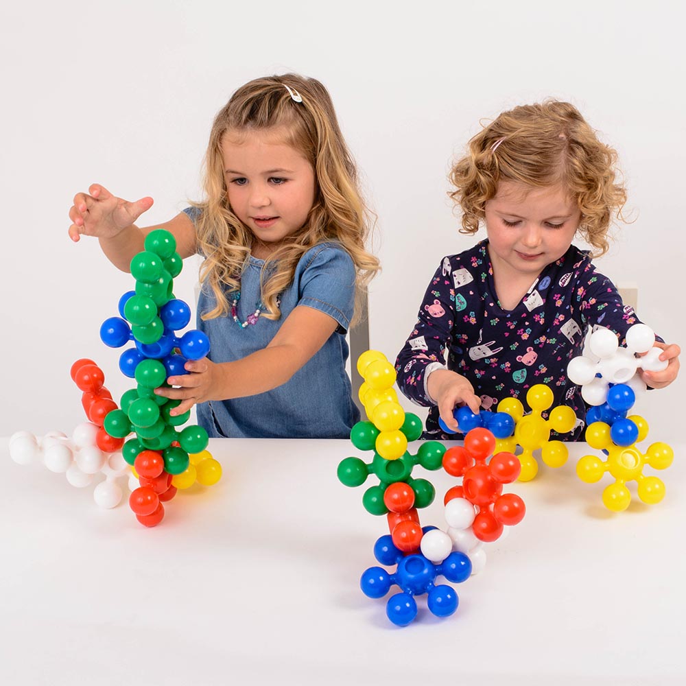 multicoloured, colourful, coloured, build, construct, assemble, interlock, hand eye coordination, plastic, construction, connection, connect, building, colourful blocks, early years, kids, children, infants, fine motor skills, sensory, special needs, spec