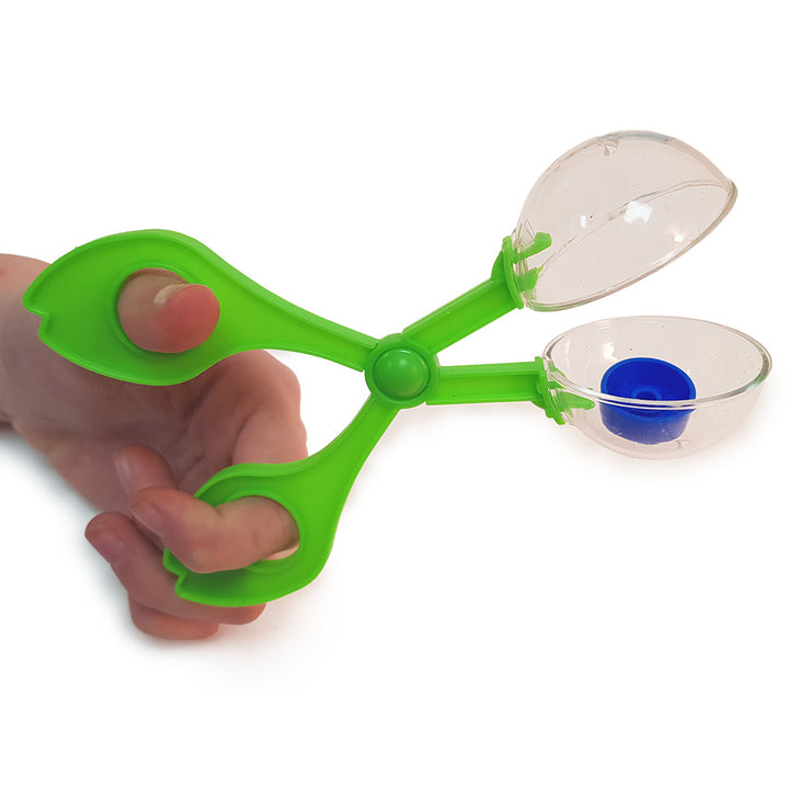 A set of versatile scooping tools designed for scooping, catching, and releasing small objects, insects, bugs, and more. Ideal for developing fine motor skills and hand strength, particularly beneficial for individuals with Special Educational Needs (SEN)