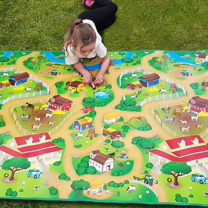 Extra Large Farm Play Mat (200 x 120cm)