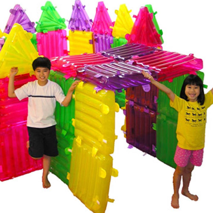 aerobloks, build structures, build, construct, assemble, building blocks, multicoloured, coloured building blocks, multicoloured blocks, giant construction building game, creativity, educate, play, children, early years, educational products, educational 