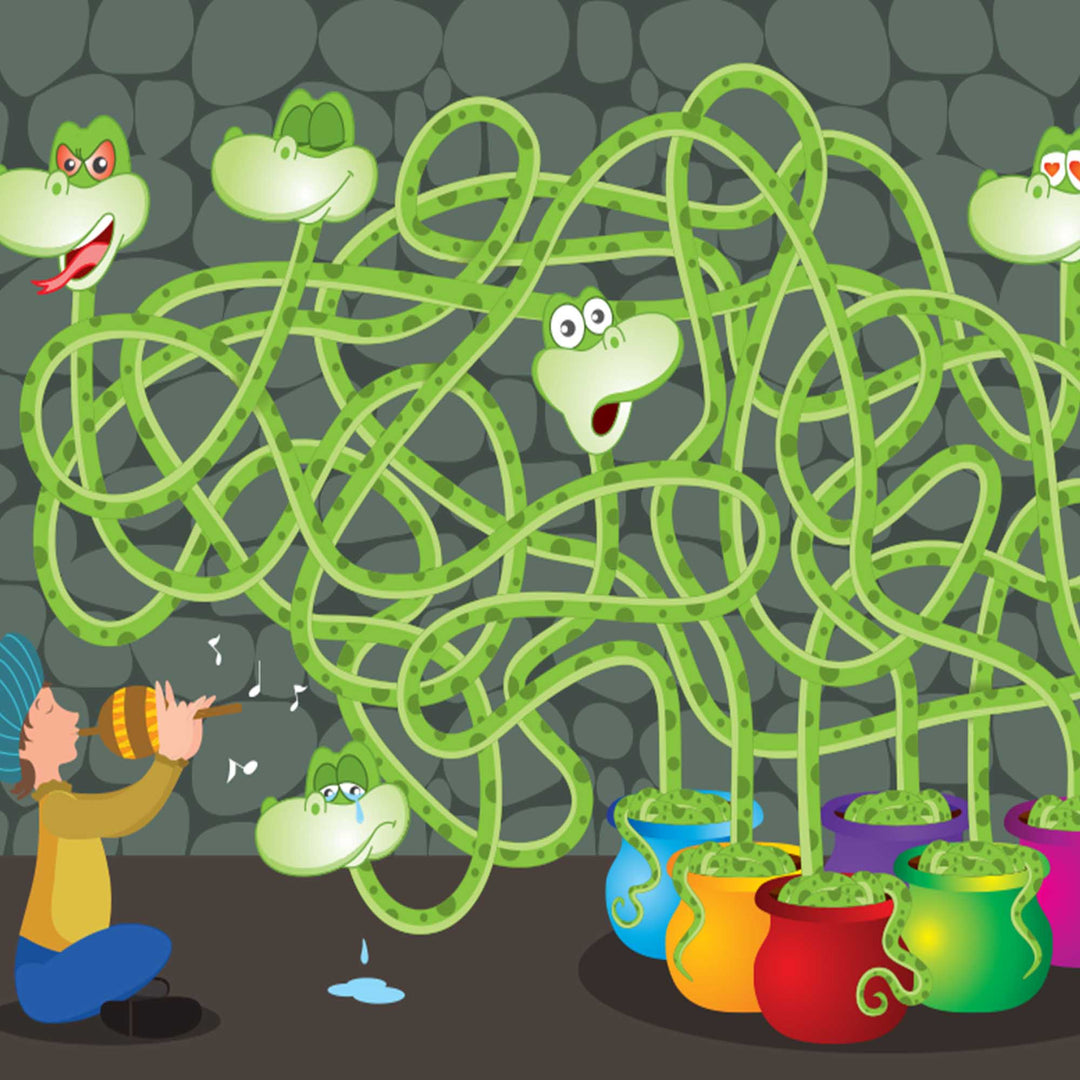 chalk and chuckles moody snakes puzzle game