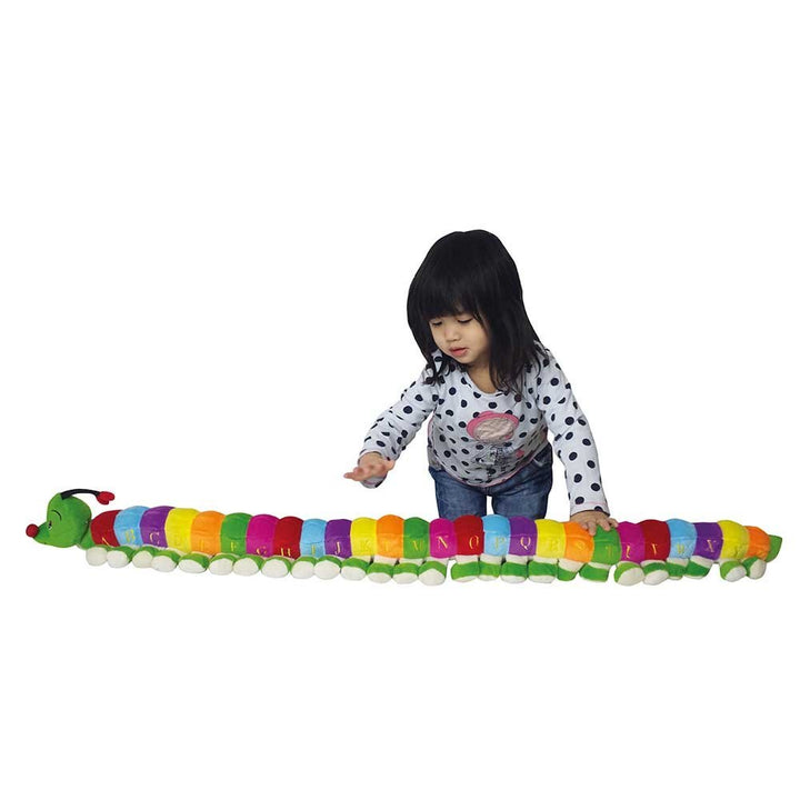 Casey is an adorable giant caterpillar who is sure to capture children’s attention. Casey will encourage children to learn the full alphabet in both upper ‘Casey’ and lower ‘Casey’ (uppercase on one side, lowercase on the other) and assist with letter rec