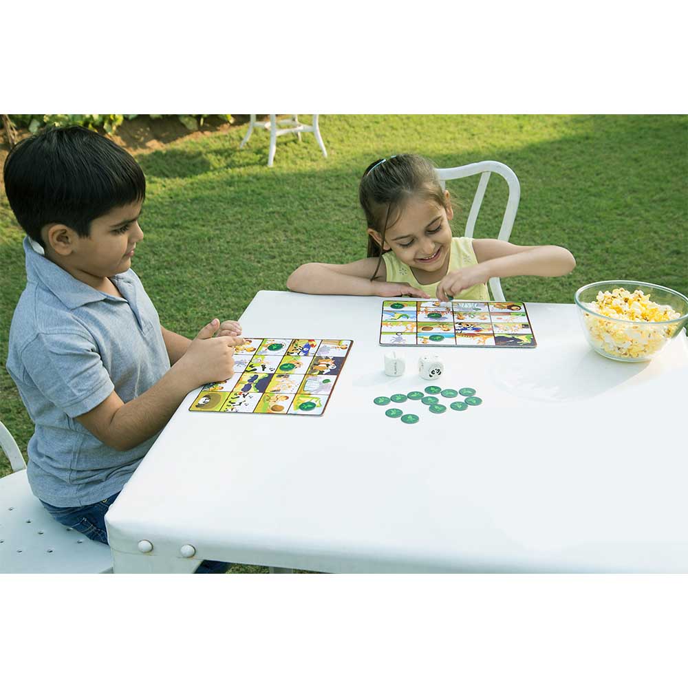 chalk and chuckles, board game, animals, game, family fun, a day in the jungle, educational game, educational resources, educational products, educational supplies, classroom resources, teaching resources, teaching supplies, school resources, school suppl