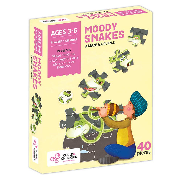 chalk and chuckles moody snakes puzzle game