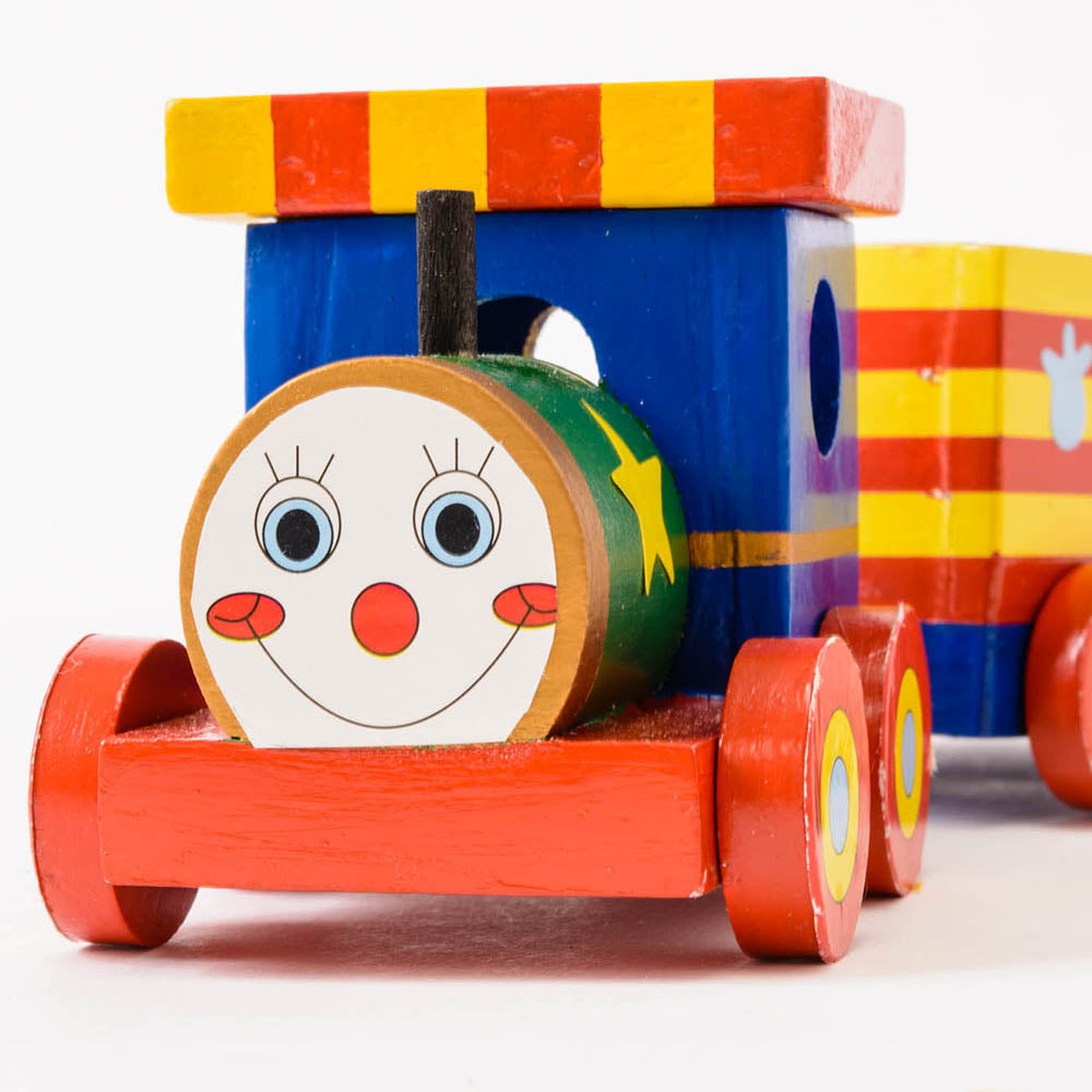 wooden train, train, multicoloured, colourful, railway, build a train, paint a train, early years, kids, children, infants, fine motor, sensory, special need skills, family time, family activity, teamwork, team work, team effort, educational resources, ed