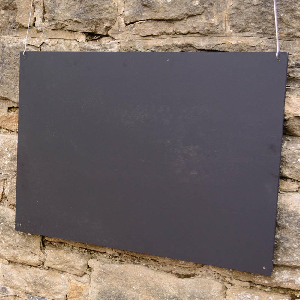 waterproof childrens wall mounted pre drilled holes indoor outdoor mdf chalkboard chalk board circular shape rectangle made in the uk british design