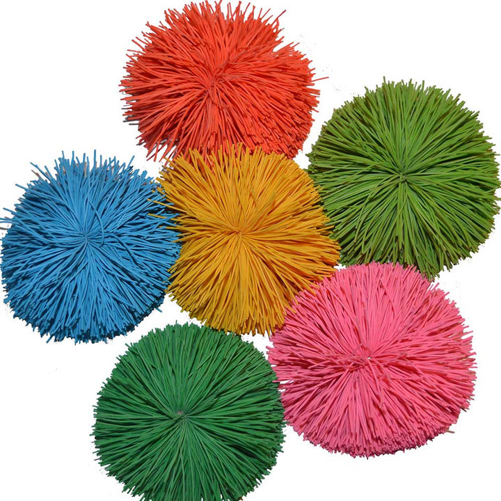 versatile Fuzzee Koosh furry rubbery soft balls, perfect for use with a variety of sports or on their own. outdoor learning and sen. Suitable for both indoor and outdoor use.