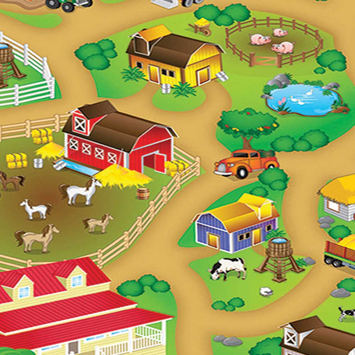 Educational supplies, educational resources, educational products, children, early years, home school learning, educate, play, learning, outdoor play, outdoors, city, buildings, cars, vehicles, roads, construction, farm, animals, cows, horses