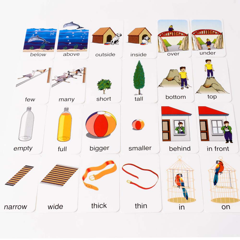 learn position size and direction plastic game for early years learning