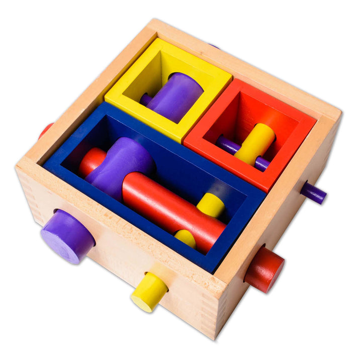 wooden puzzle box game