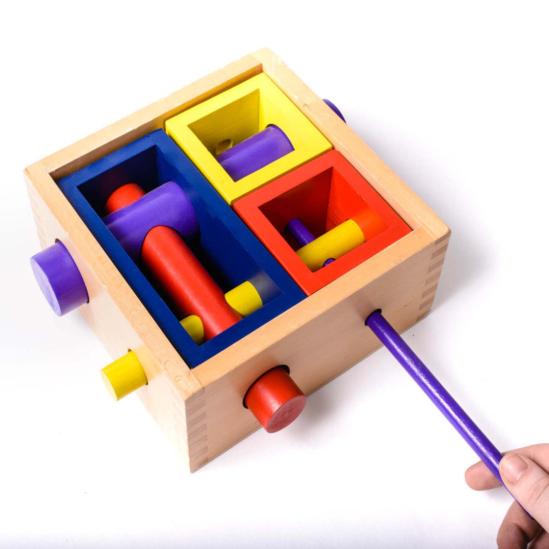 wooden puzzle box game