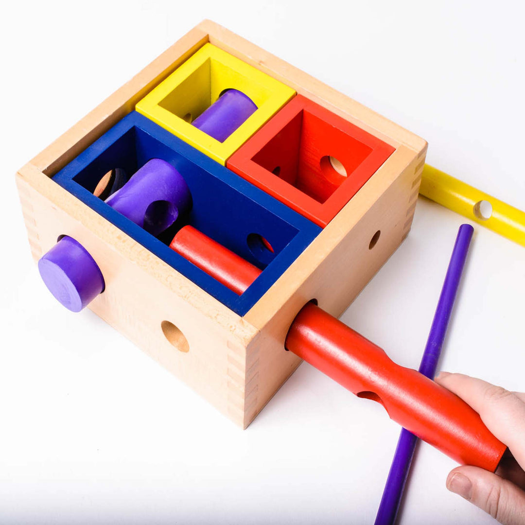 wooden puzzle box game