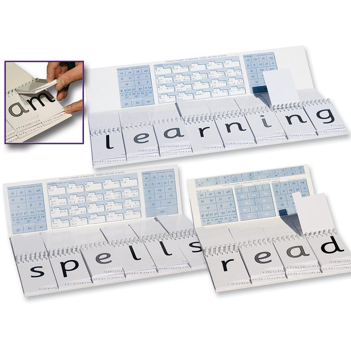 alphabet, spelling, literacy, reading, writing, learning, mark making, flip books for early years, primary, children, kids, home schooling, lockdown learning, tabbed, flip book, educational products, educational resources, educational supplies, teaching resources, teaching supplies, educate, fun. classroom resources, home school learning, school supplies, school resources