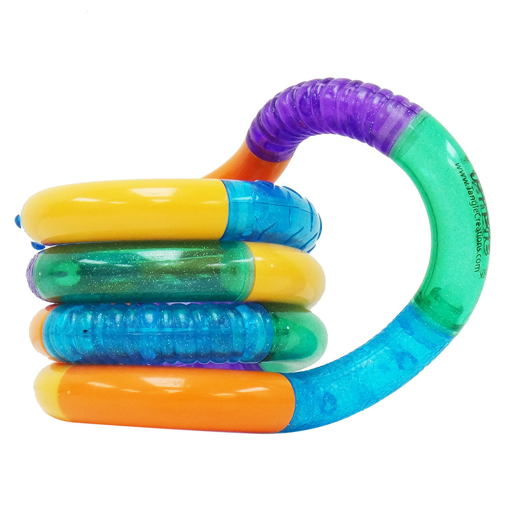 multicoloured, colourful, coloured tangle, toy, twist and turn, fidget, classroom concentrate, autism, autistic, aspergers, asperger's, adhd, toy, tangle toy, care home, elderly, dementia, alzheimers, alzheimer's, nursing home, grandparents, gran, grandad